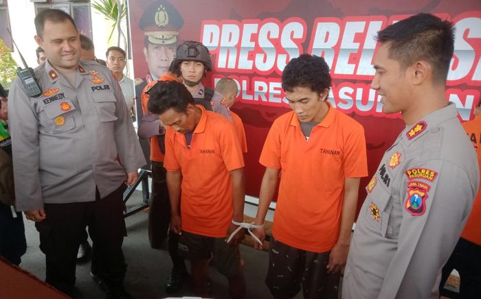 6 dari 7 Tahanan Polres Pasuruan yang Kabur Berhasil Ditangkap Kembali 6 dari 7 Tahanan Polres Pasuruan yang Kabur Berhasil Ditangkap Kembali