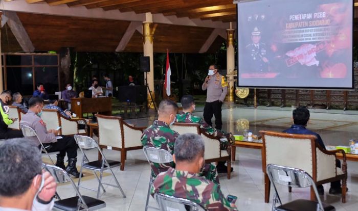 Antisipasi Warga dari Luar Kota, 16 Titik Check Point Disiapkan Selama PSBB Sidoarjo Antisipasi Warga dari Luar Kota, 16 Titik Check Point Disiapkan Selama PSBB Sidoarjo