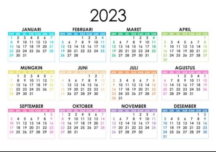 Total 24 Hari Libur Nasional dan Cuti Bersama Tahun 2023 Telah Ditetapkan Pemerintah