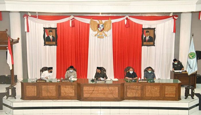 DPRD Kota Pasuruan Gelar Rapat Paripurna Pertanggungjawaban APBD TA 2021