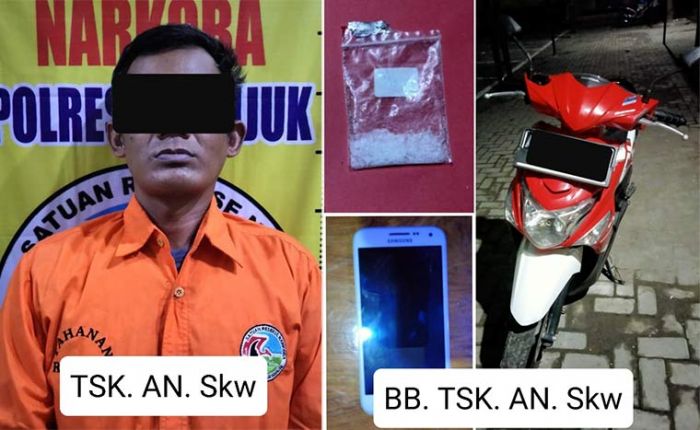 Disergap Tim Rajawali 19 Mendadak, Pengedar Narkoba di Nganjuk Tak Berkutik