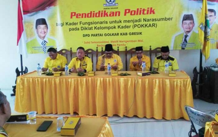 45 Kader Golkar Gresik Digembleng Pendidikan Politik