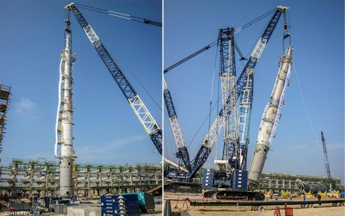 Generator Selexol 66 Meter Berhasil Dipasang di Proyek J-TB Generator Selexol 66 Meter Berhasil Dipasang di Proyek J-TB