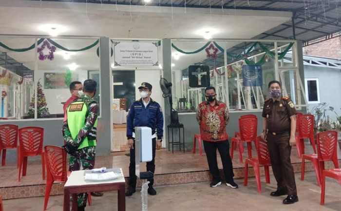 Bupati Bangkalan Pimpin Pemantauan Keamanan Gereja Jelang Hari Raya Natal 2020