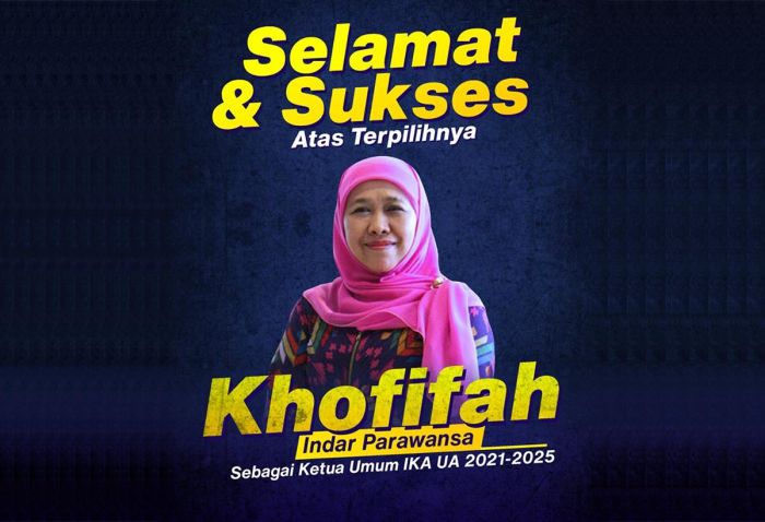 Terpilih Ketua Umum IKA Unair, Gubernur Khofifah Banjir Do’a dalam Laman Sosial Media Terpilih Ketua Umum IKA Unair, Gubernur Khofifah Banjir Do’a dalam Laman Sosial Media