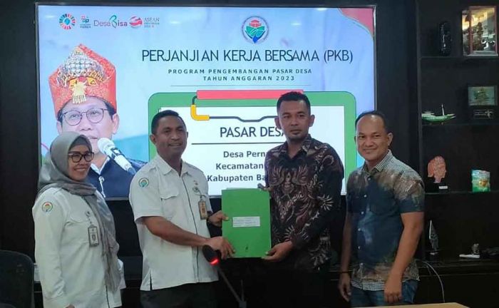 Salah Satu Pasar Desa di Bangkalan Kecipratan Dana Pembangunan dari Kemendes PDTT