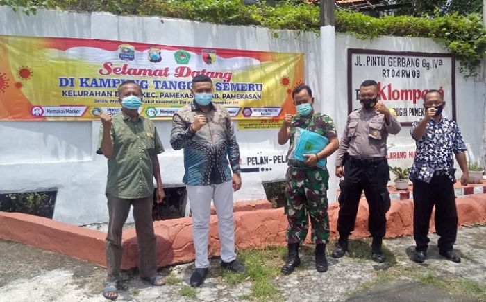 ​Relawan di Pamekasan Siap Dukung Kampung Tangguh