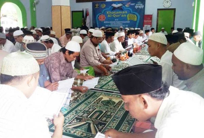 Tepis Kesan Menyeramkan, LP Pamekasan Gelar Khataman Al-Quran