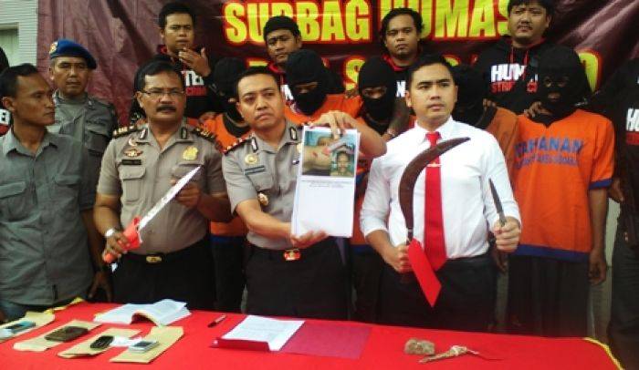 Komplotan Begal Sadis di Sidoarjo Diringkus