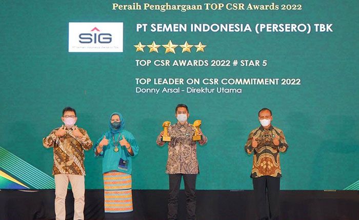 Top CSR Awards 2022, SIG Raih Dua Penghargaan Top CSR Awards 2022, SIG Raih Dua Penghargaan