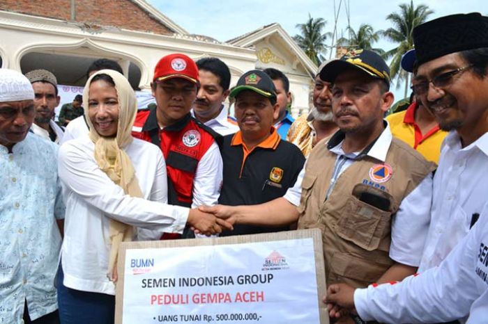 Semen Indonesia Group Ditunjuk Jadi Koordinator Penyaluran Bantuan Gempa Aceh Semen Indonesia Group Ditunjuk Jadi Koordinator Penyaluran Bantuan Gempa Aceh