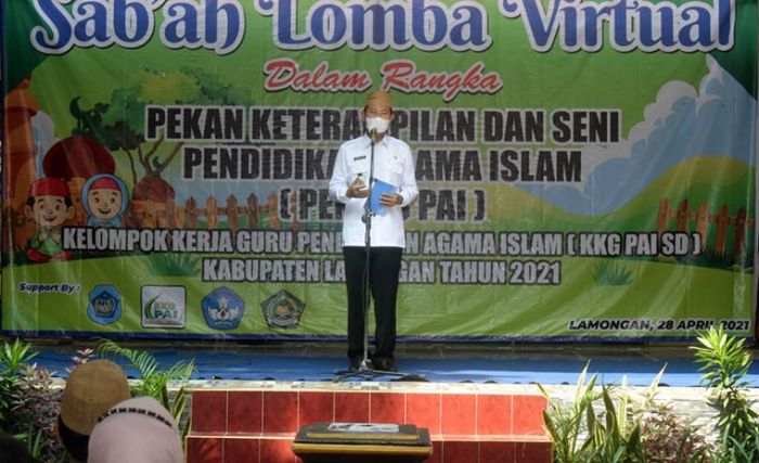 Bupati Yuhronur Berharap Lomba Mampu Ciptakan Kebiasaan Siswa Berkompetisi dan Berprestasi