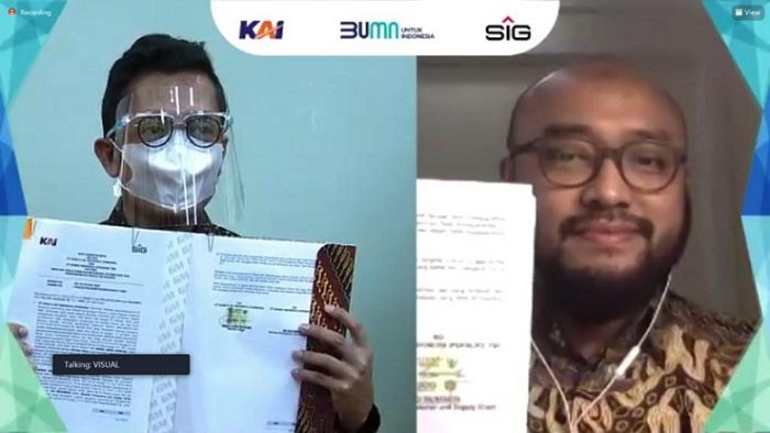 SIG dan KAI Jalin Kerja Sama Optimalisasi Angkutan Semen SIG dan KAI Jalin Kerja Sama Optimalisasi Angkutan Semen