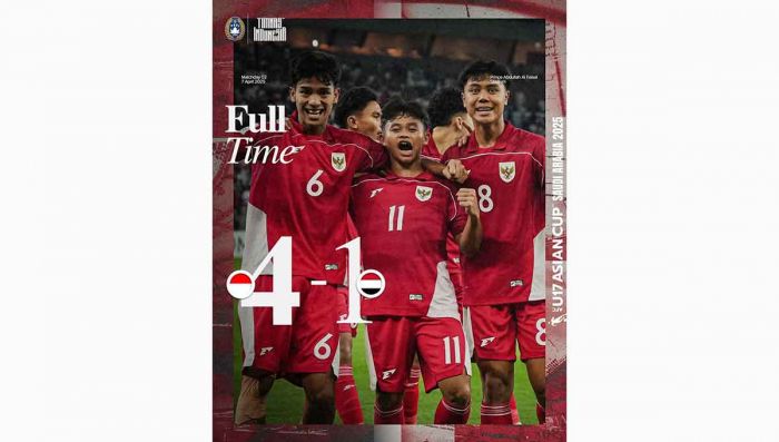 Menang Beruntun, Timnas Indonesia U-17 Lolos ke Piala Dunia 2025 Menang Beruntun, Timnas Indonesia U-17 Lolos ke Piala Dunia 2025