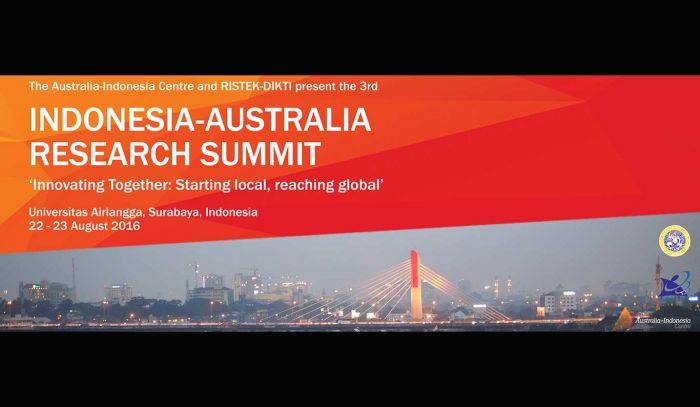 22-23 Agustus, UNAIR Jadi Tuan Rumah Pertemuan Peneliti Indonesia-Australia 22-23 Agustus, UNAIR Jadi Tuan Rumah Pertemuan Peneliti Indonesia-Australia