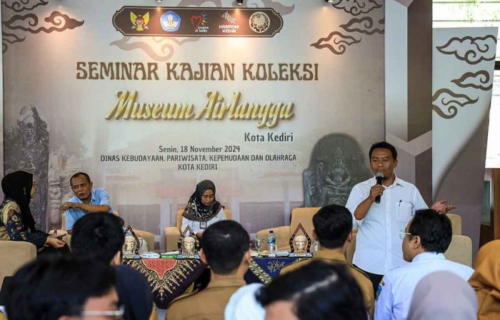 Seminar Kajian Koleksi Museum Airlangga, Disbudparpora Kota Kediri Kenalkan Sejarah ke Generasi Muda Seminar Kajian Koleksi Museum Airlangga, Disbudparpora Kota Kediri Kenalkan Sejarah ke Generasi Muda