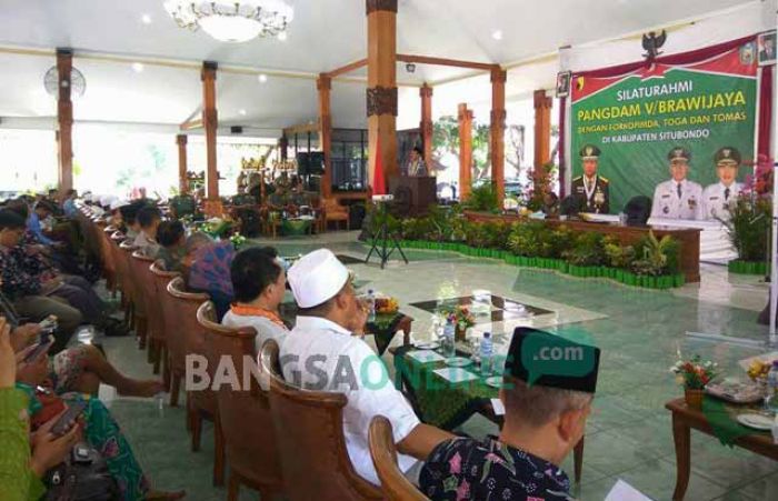 Pangdam V Brawijaya Ajak Ulama di Situbondo Yakini Empat Pilar Berbangsa dan Bernegara Pangdam V Brawijaya Ajak Ulama di Situbondo Yakini Empat Pilar Berbangsa dan Bernegara