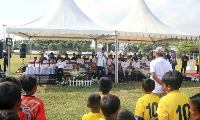 Opening Football Wali Kota Cup 2023, Gus Ipul Ajak Peserta Tetap Semangat dan Sportif