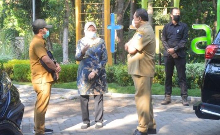 Pastikan Kesiapannya, Bupati Haryanti Tinjau Pembangunan Laboratorium PCR di RSKK Pastikan Kesiapannya, Bupati Haryanti Tinjau Pembangunan Laboratorium PCR di RSKK