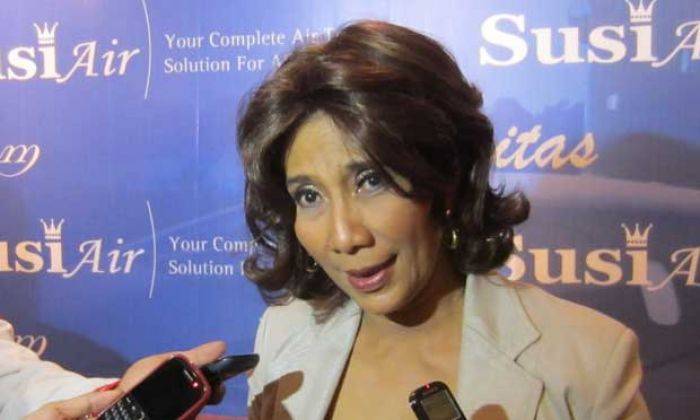 Diwawancarai, Menteri Perikanan dan Kelautan Susi Mau Merokok Dulu Diwawancarai, Menteri Perikanan dan Kelautan Susi Mau Merokok Dulu