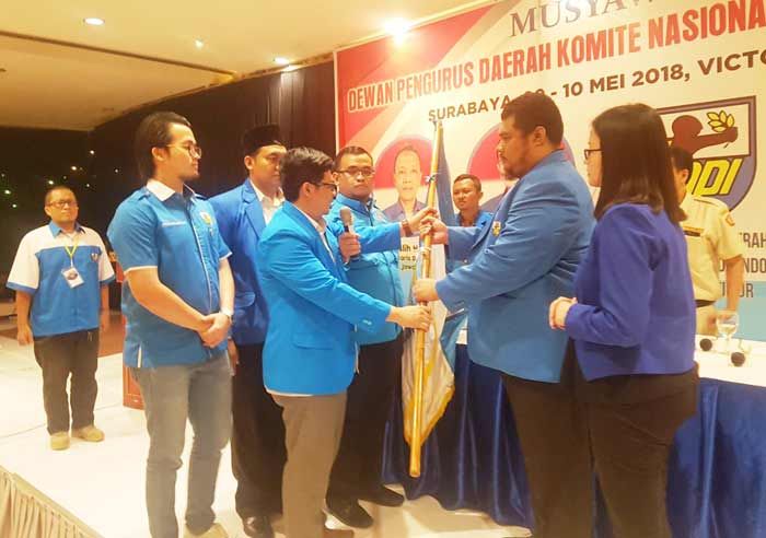 Fajar Hisjam Terpilih Ketua KNPI Jatim 2018-2021