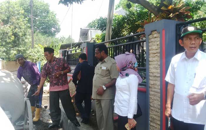 Sidak, Komisi III DPRD Kota Pasuruan Temukan Proyek Saluran Air Tak Sesuai Spesifikasi