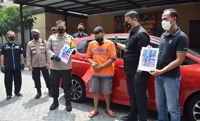 Curi Honda Jazz Milik Majikan, Karyawan Showroom Mobil di Sidoarjo Ditangkap Curi Honda Jazz Milik Majikan, Karyawan Showroom Mobil di Sidoarjo Ditangkap