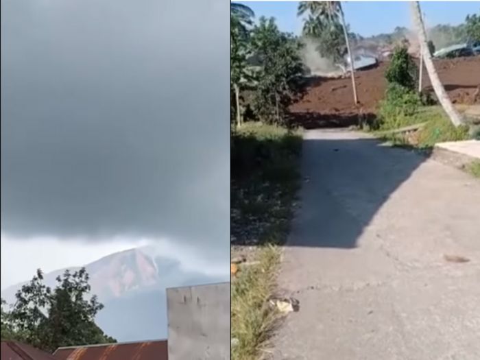 Sejumlah Bangunan Roboh Hingga Longsor Akibat Gempa di Simpang Ampek Sumatera Barat Sejumlah Bangunan Roboh Hingga Longsor Akibat Gempa di Simpang Ampek Sumatera Barat