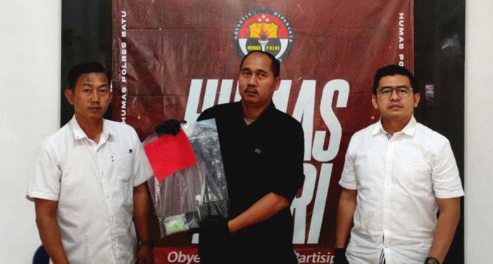 Polres Batu Tangkap Pengedar Ekstasi