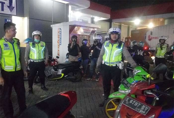 Patroli, Delta Speed Bubarkan Balap Liar di Sejumlah Ruas Jalan Sidoarjo