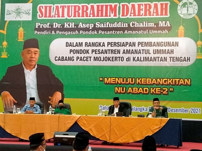 Mau Bangun 34 Pesantren NU, Kiai Asep: Rais-Ketua PCNU Jangan Mau Dibohongi Tim Caketum PBNU