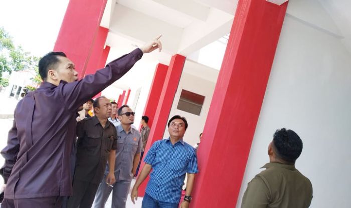 Lakukan Sidak, DPRD Kota Blitar Temukan Pembangunan Fisik Lantai Dua Pasar Legi Belum Tuntas