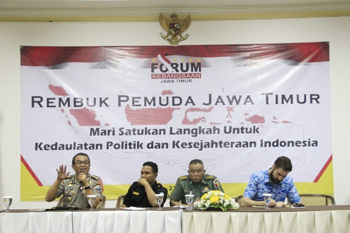 Tangkal Radikalisme, Forum Kebangsaan Jatim Gelar Rembuk Pemuda