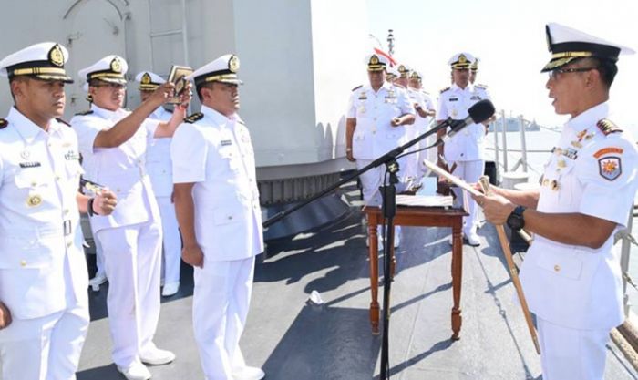 Pucuk Pimpinan KRI Fatahillah-361 Berganti Pucuk Pimpinan KRI Fatahillah-361 Berganti
