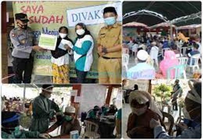 Sediakan Doorprize, Polsek Gapura Sukseskan Vaksinasi Massal Sediakan Doorprize, Polsek Gapura Sukseskan Vaksinasi Massal
