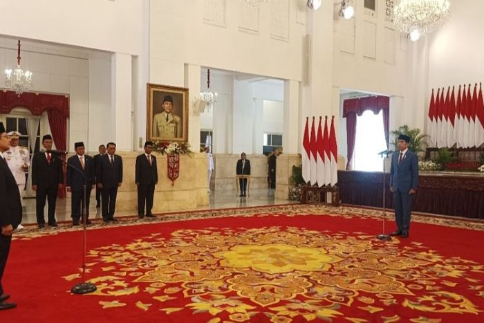 Presiden Jokowi Lantik Sulaiman Jadi Dubes RI untuk Argentina Presiden Jokowi Lantik Sulaiman Jadi Dubes RI untuk Argentina