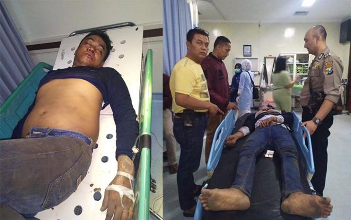 Kepergok Pemiliknya, Maling Motor di Sidoarjo Bonyok Dimassa Kepergok Pemiliknya, Maling Motor di Sidoarjo Bonyok Dimassa