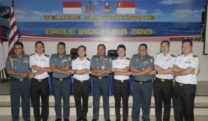 Latma Eagle Indopura 2019 antara TNI AL dan Republic of Singapore Navy Resmi Dimulai Latma Eagle Indopura 2019 antara TNI AL dan Republic of Singapore Navy Resmi Dimulai