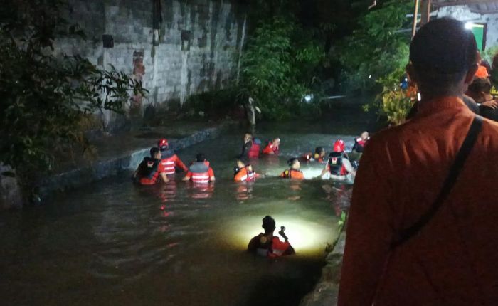 Berenang di Kali Simo Hilir saat Hujan Deras, Remaja Hanyut Berenang di Kali Simo Hilir saat Hujan Deras, Remaja Hanyut