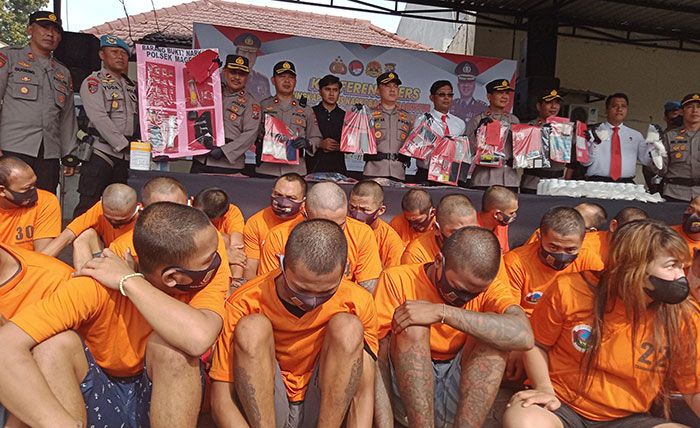 Operasi Tumpas Narkoba Semeru 2022, Polres Mojokerto Kota Amankan Puluhan Tersangka Operasi Tumpas Narkoba Semeru 2022, Polres Mojokerto Kota Amankan Puluhan Tersangka
