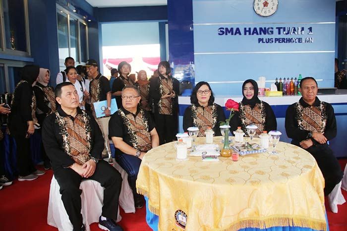 ​Pangkoarmada II Hadiri Puncak Peringatan HUT ke-72 Yayasan Hang Tuah