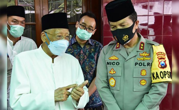 Silaturahim ke Ketua MUI Jatim, Kapolda Jatim Diberi Resep Iman dan Imun Silaturahim ke Ketua MUI Jatim, Kapolda Jatim Diberi Resep Iman dan Imun