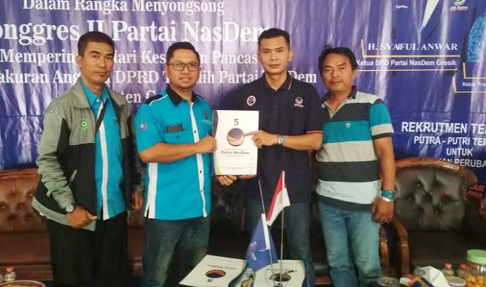 Delapan Pendaftar Bacabup dan Bacawabup Gresik Berebut Rekom Nasdem