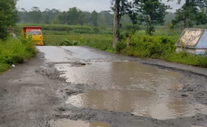 Rusak, Pemkab Sebut Akses Jalan di Wilayah Blitar Utara Sulit Diperbaiki