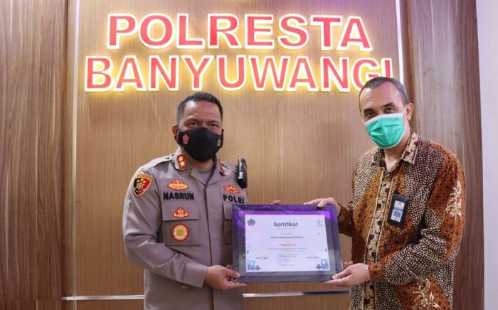 Polresta Banyuwangi Raih Penghargaan Terbaik dari KPPN Polresta Banyuwangi Raih Penghargaan Terbaik dari KPPN