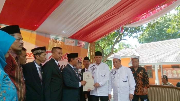 ​KPU Pasuruan Tetapkan Adjib Jadi Peserta Pilkada 2018