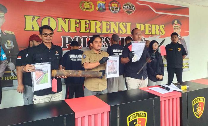 Curi Pipa Pertamina EP, 5 Warga Senori Ditangkap Polisi Curi Pipa Pertamina EP, 5 Warga Senori Ditangkap Polisi