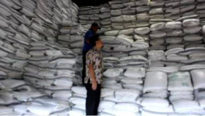 Import Kebablasan, Ribuan Ton Stock Gula Menumpuk di Gudang PG Nganjuk