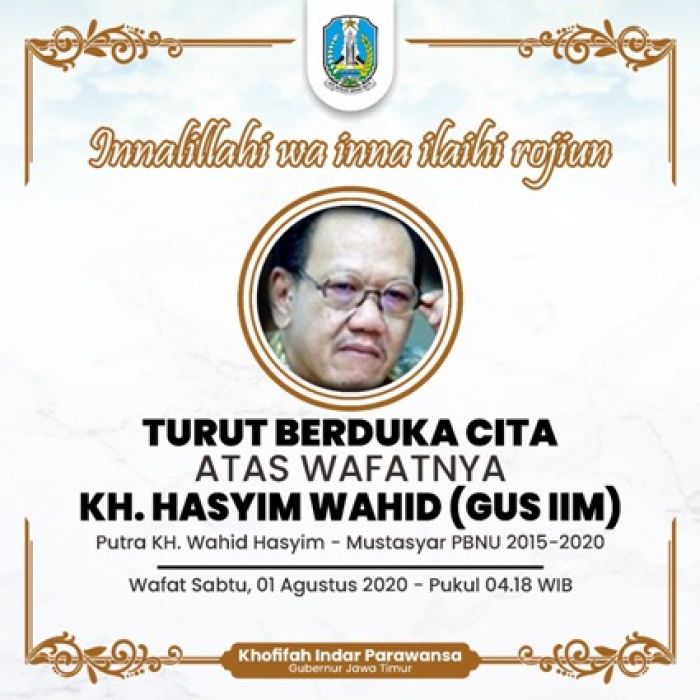 Gus Im Wafat, Gubernur Khofifah Sampaikan Duka Mendalam Gus Im Wafat, Gubernur Khofifah Sampaikan Duka Mendalam
