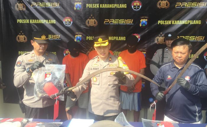 Polisi Amankan 10 Anggota Gangster yang Bacok Supeltas di Jalan Mastrip, 6 di antaranya Pelajar Polisi Amankan 10 Anggota Gangster yang Bacok Supeltas di Jalan Mastrip, 6 di antaranya Pelajar